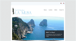 Desktop Screenshot of lamusacapri.com